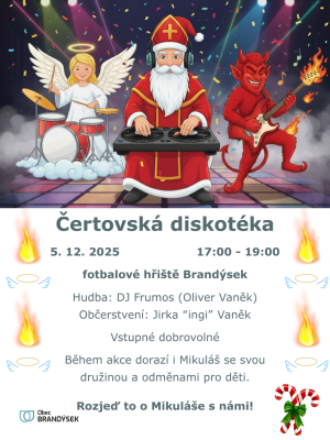 diskotéka s Mikulášem